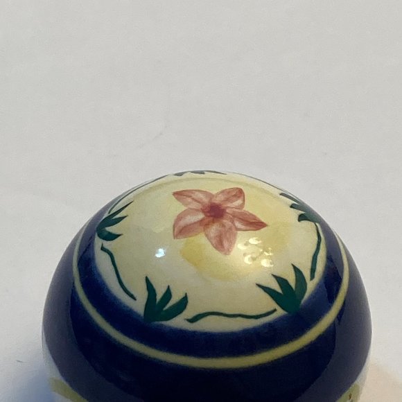 Ceramic Drawer Pull Knobs Cabinet Pulls Flower Floral Set of 11 Blue Green Pink - Picture 10 of 13